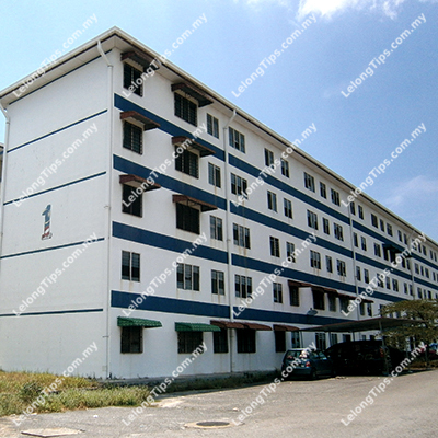 Block SAB, Rumah Pangsa Seri Anggerik II, Jalan Anggerik 7, Seksyen 