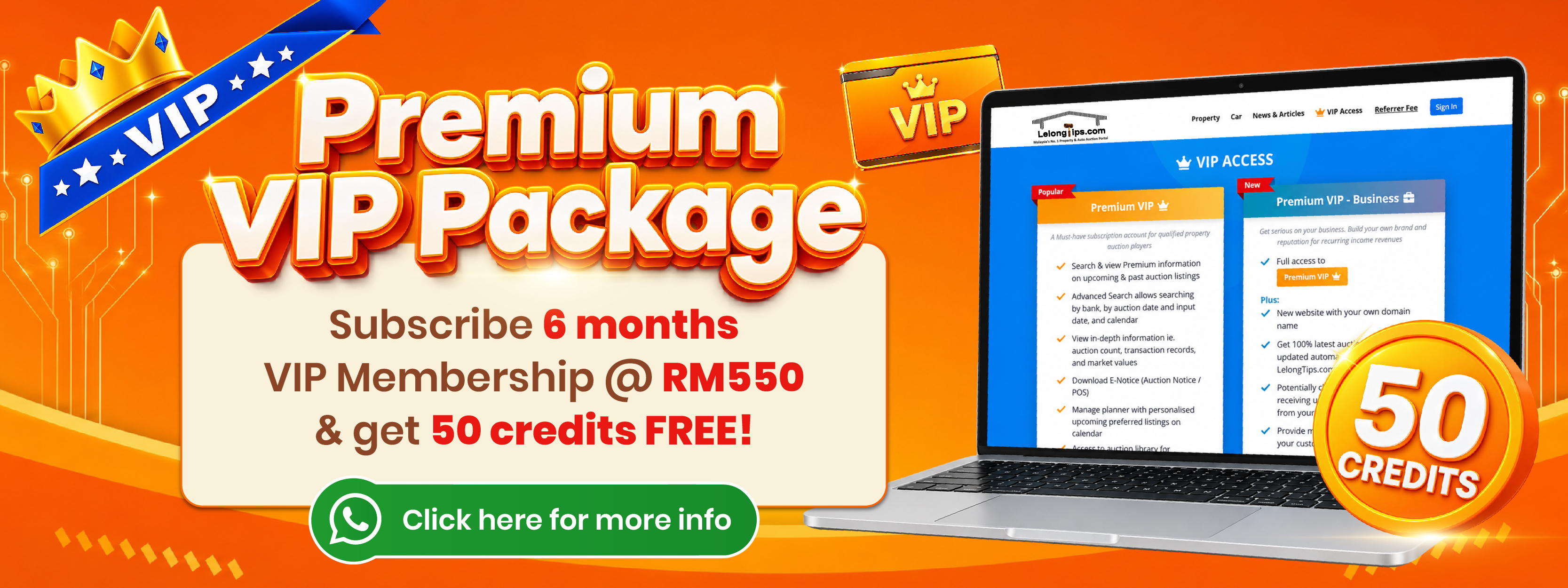 Promote Premium VIP Package