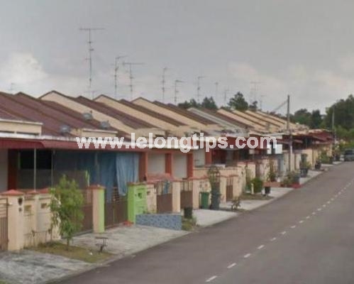 Auction 1 Storey Terrace House in Taman Bestari Indah 1 Johor for RM230000
