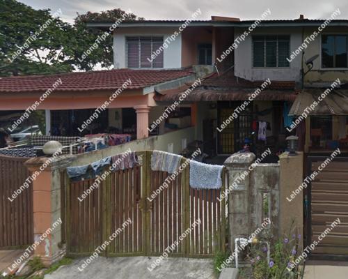 Auction 2 Storey Terrace House in Taman Nusa Damai Johor for RM140000