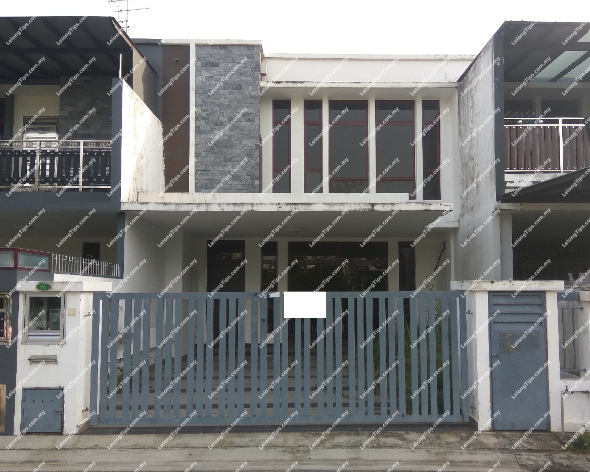 Auction 2 Storey Terrace House in Taman Mutiara Rini Johor for RM503010