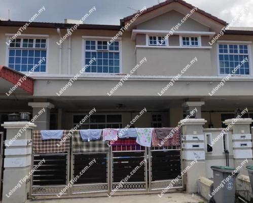 Auction 2 Storey Terrace House in Sungai Rambai Melaka for RM200000