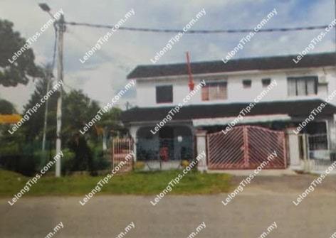Auction 2 Storey Terrace House in Taman Cahaya Masai Johor for RM260000