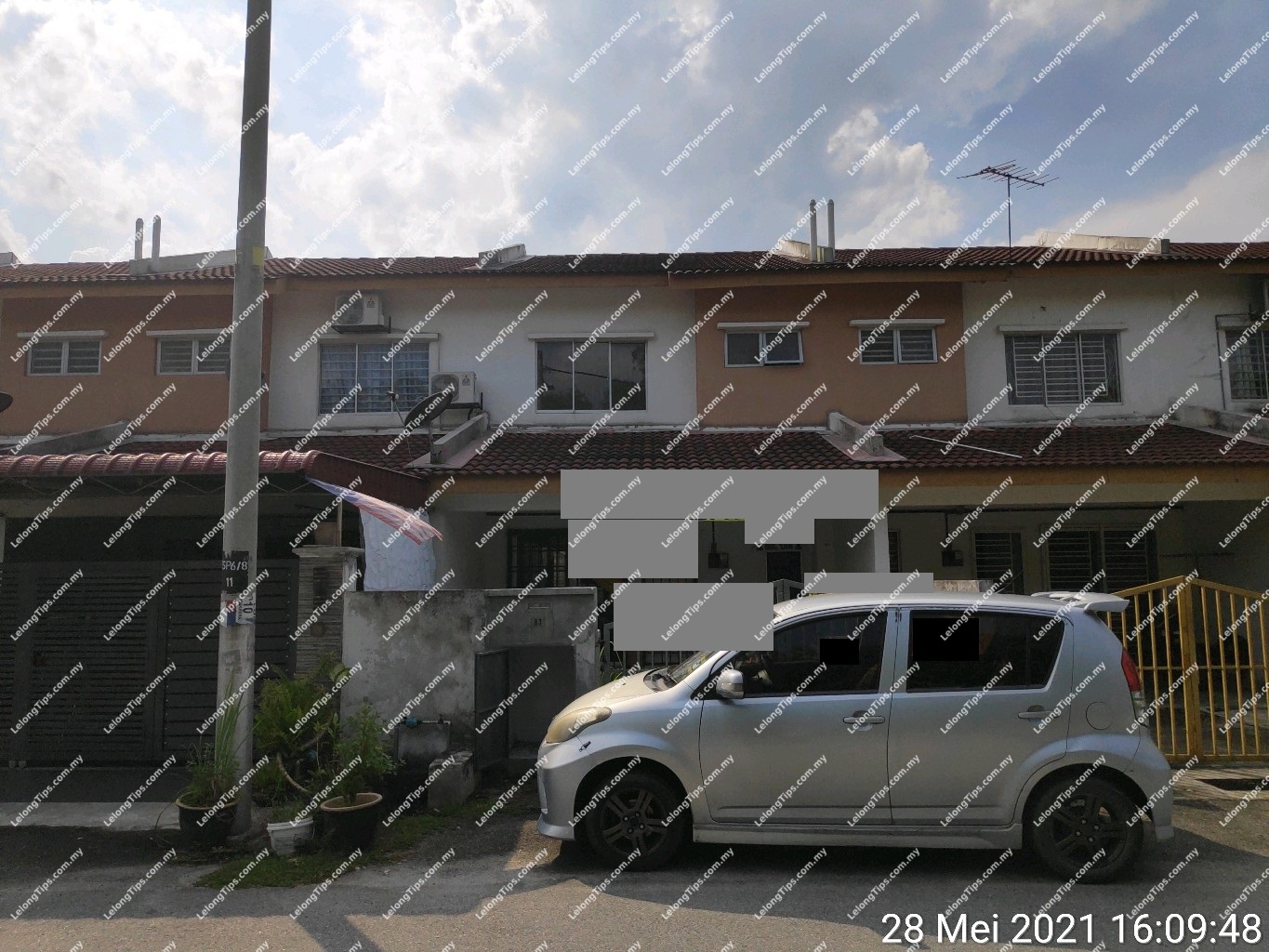 Lelong Auction [Vacant Unit] 2 Storey Terrace House in Jenjarom 