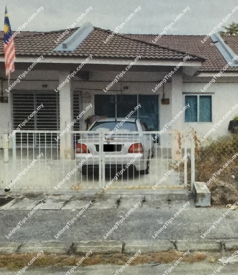 Auction 1 Storey Terrace House in Taman Kledang Perak for RM117000