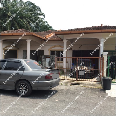 Auction 1 Storey Terrace House in Taman Cahaya Indah Selangor for RM100000