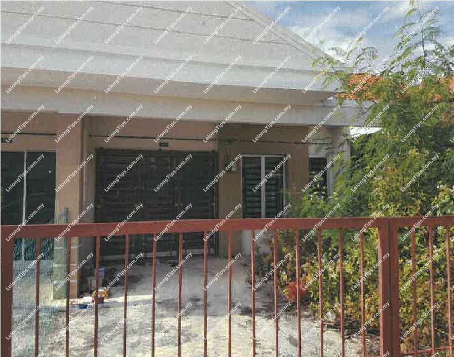 Auction 1 Storey Terrace House in Taman Kledang Perak for RM110000