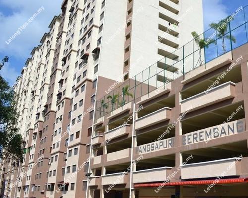 Berembang Indah Apartment [5 min away from Jelatek LRT Station; 11 min to KL City Center]