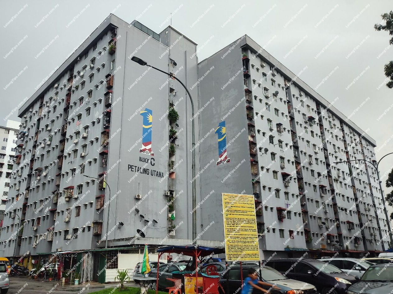 Lelong Auction Flat In Taman Petaling Utama Selangor For Rm