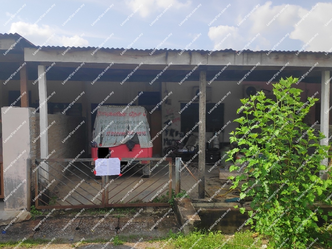 Auction 1 Storey Terrace House in Taman Permai Jaya Perak for RM97200