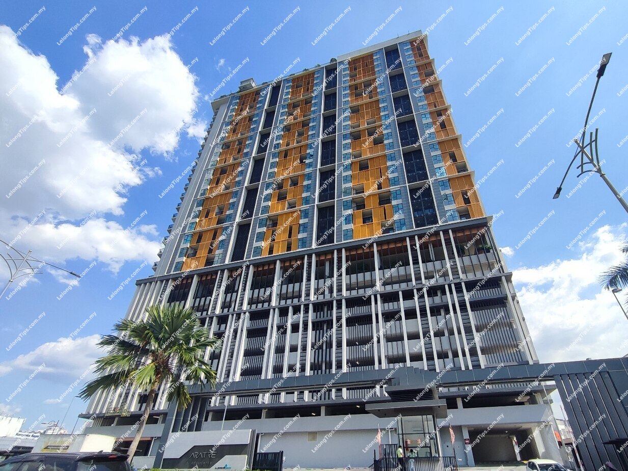 [ROI up to 5%] AraTre' Residence Service Apartment [3 min to Ara Damansara LRT Station & Evolve Concept Mall; 8 min walk to CITTA Mall]