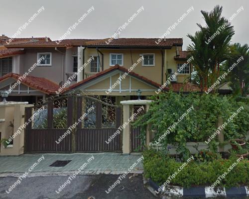 Auction 2 Storey Terrace House in Subang Jaya Selangor for RM1017000