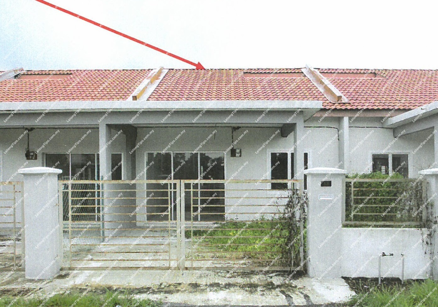 Auction 1 Storey Terrace House in Taman Bakti Perak for RM121500