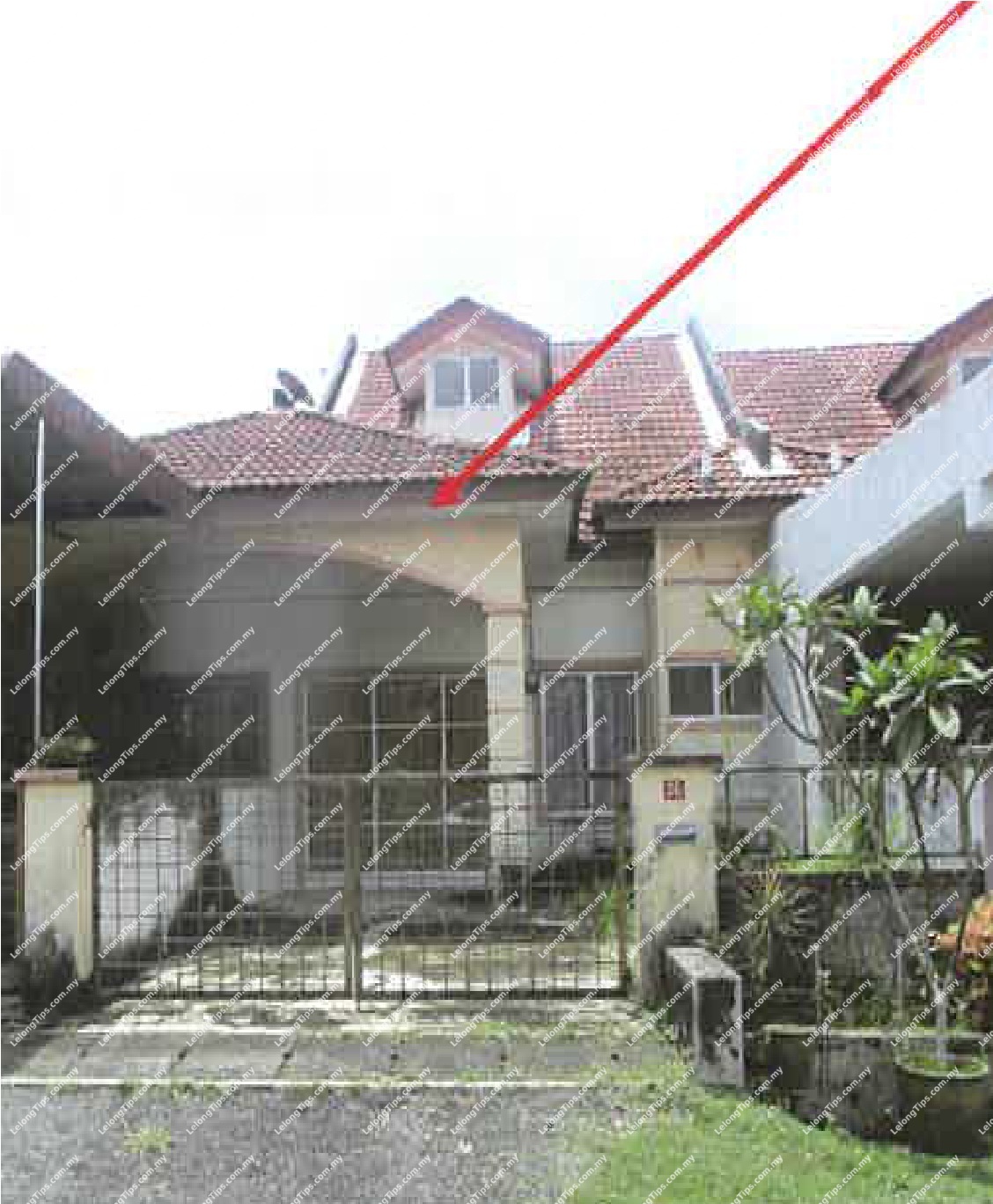 1 Storey Terrace House