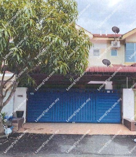Auction 2 Storey Terrace House in Taman Pakatan Jaya Perak for RM218700