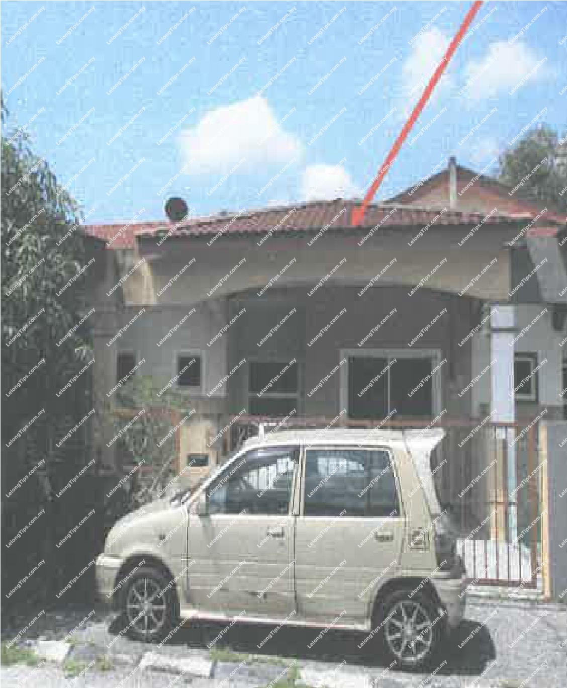 1 Storey Terrace House