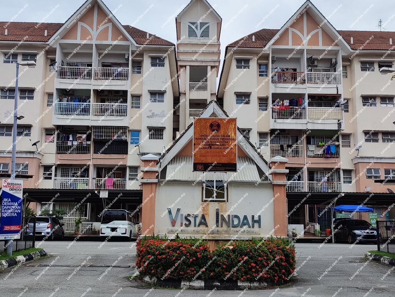 Freehold 3 Bedroom Vista Indah Putra Apartment [7 min to Lotus's Klang]
