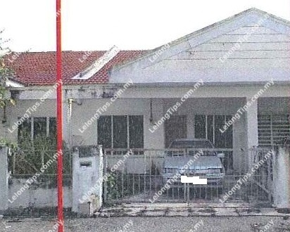 Auction 1 Storey Terrace House in Taman Kledang Perak for RM140000