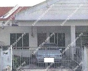 Auction 1 Storey Terrace House in Taman Kledang Perak for RM140000