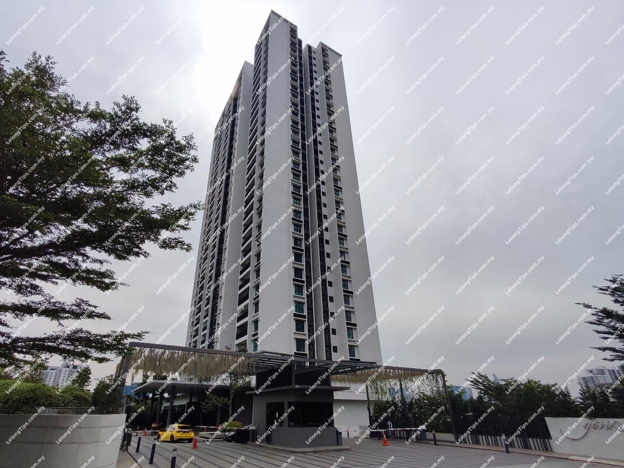 Auction [Dual Key] 3 + 1 Room Residensi Gen Condominium (GenKL ...