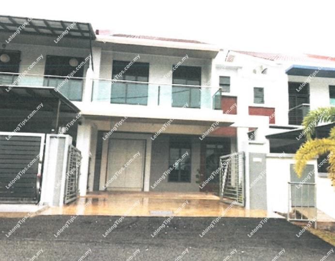 Auction 2 Storey Terrace House in Taman Bertam Putra Melaka for RM425000