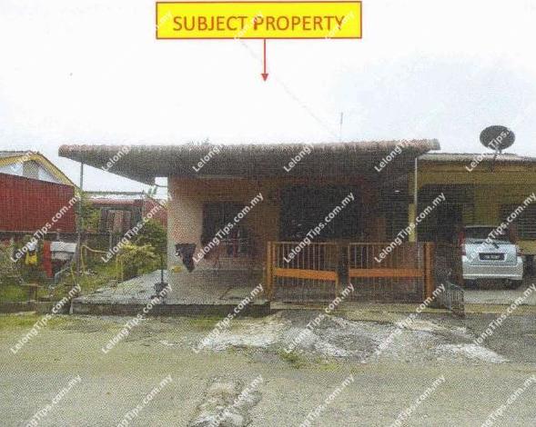 Auction 1 Storey Semi Detached House in Taman Sepilai Kedah for RM150000
