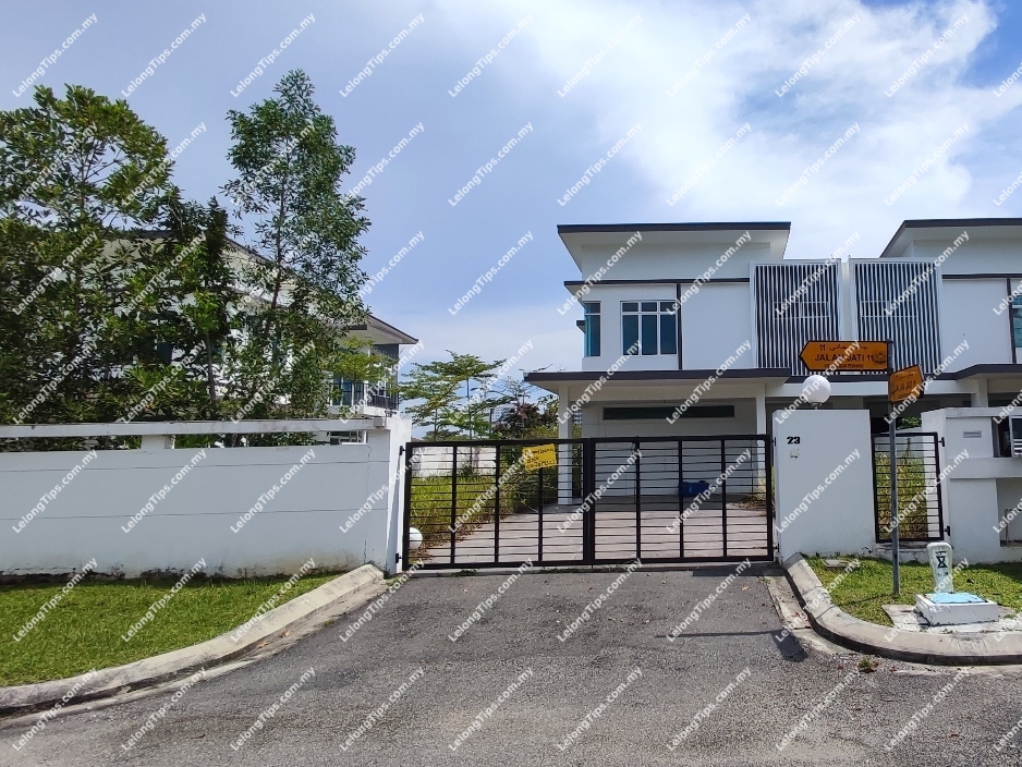 Auction Semi Detached House in Taman Desaru Utama Johor for RM632000