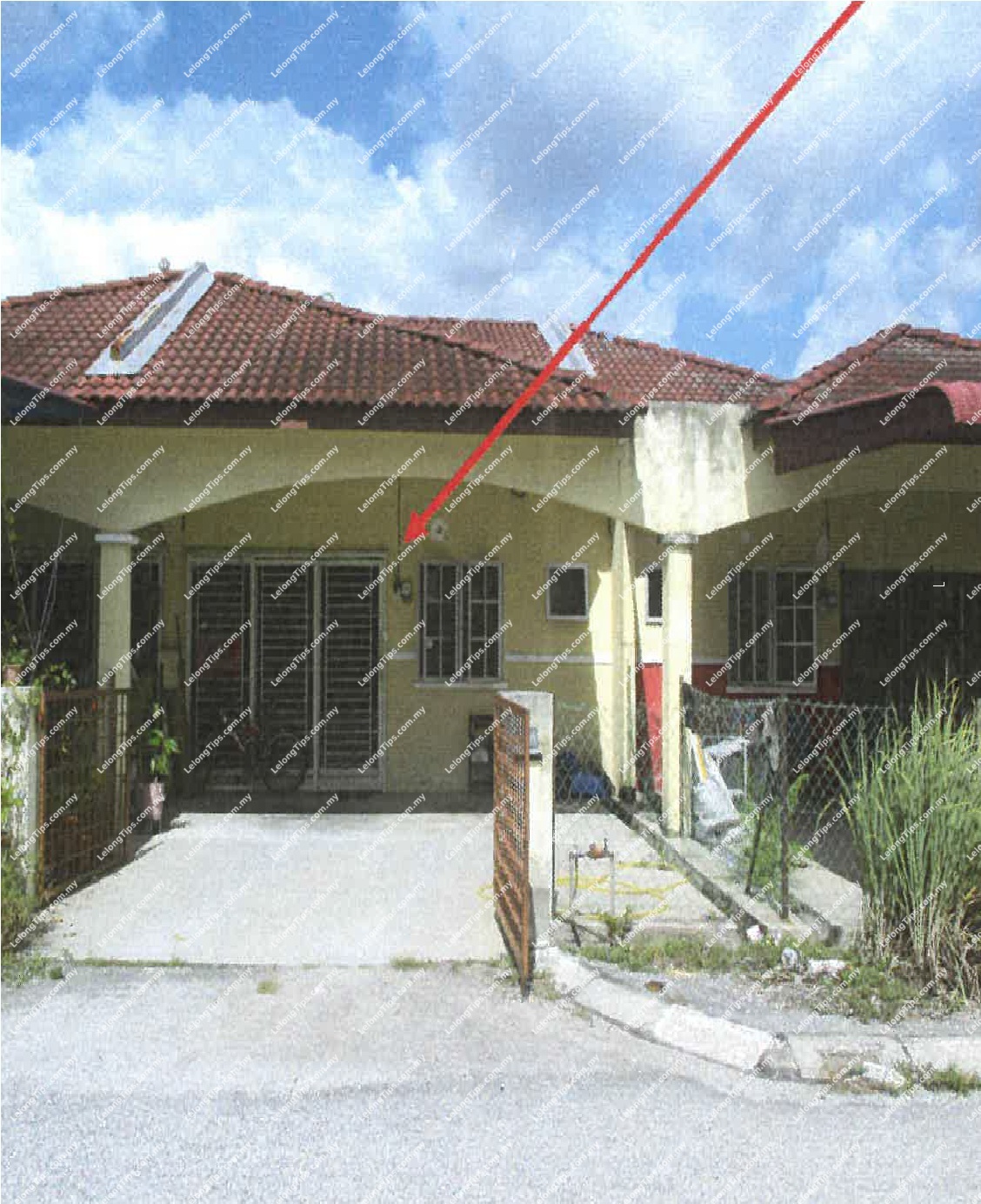 1 Storey Terrace House