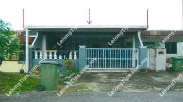 Auction 1 Storey Terrace House [Next to Metro City New Township] in ...