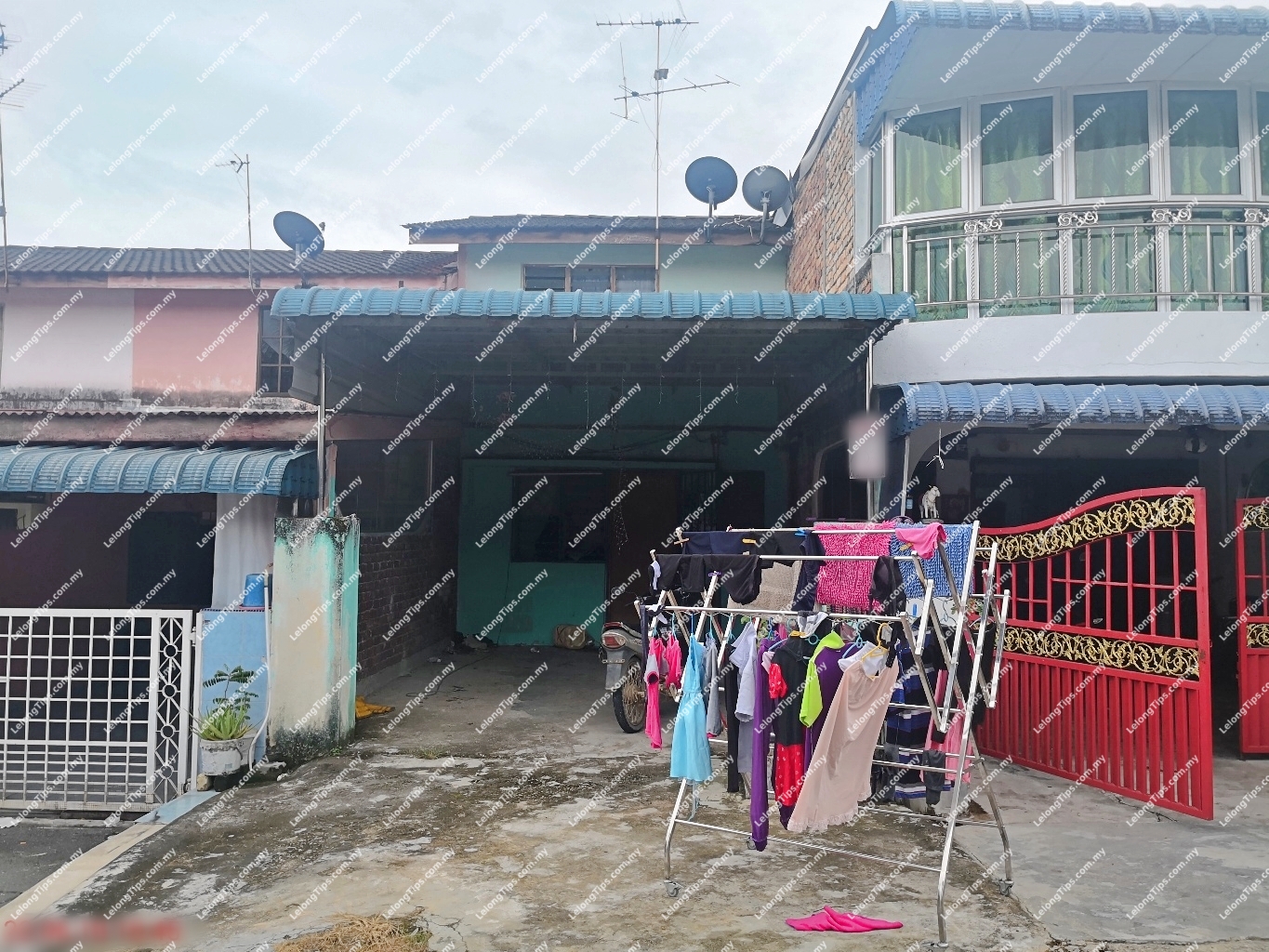 Auction 2 Storey Terrace House in Taman Sri Asoka Perak for RM100000
