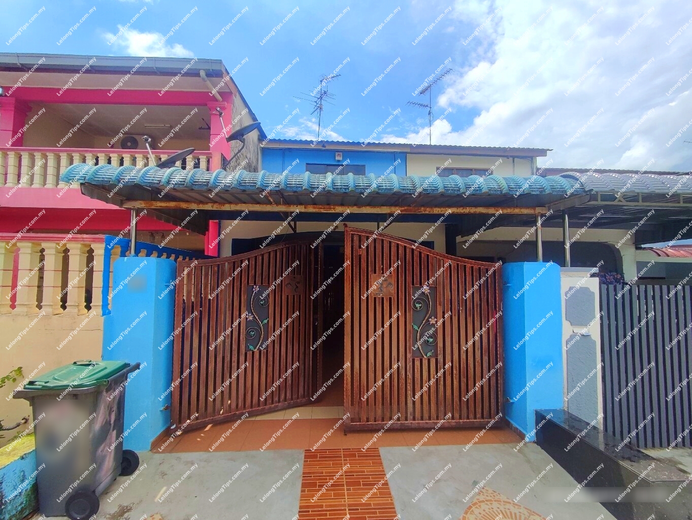 Auction 2 Storey Terrace House in Taman Bestari Indah 1 Johor for RM460000