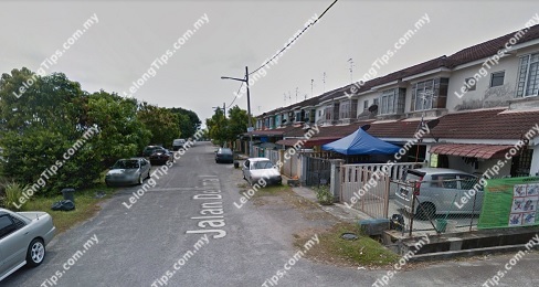 Auction 2 Storey Terrace House in Taman Cahaya Masai Johor for RM240000