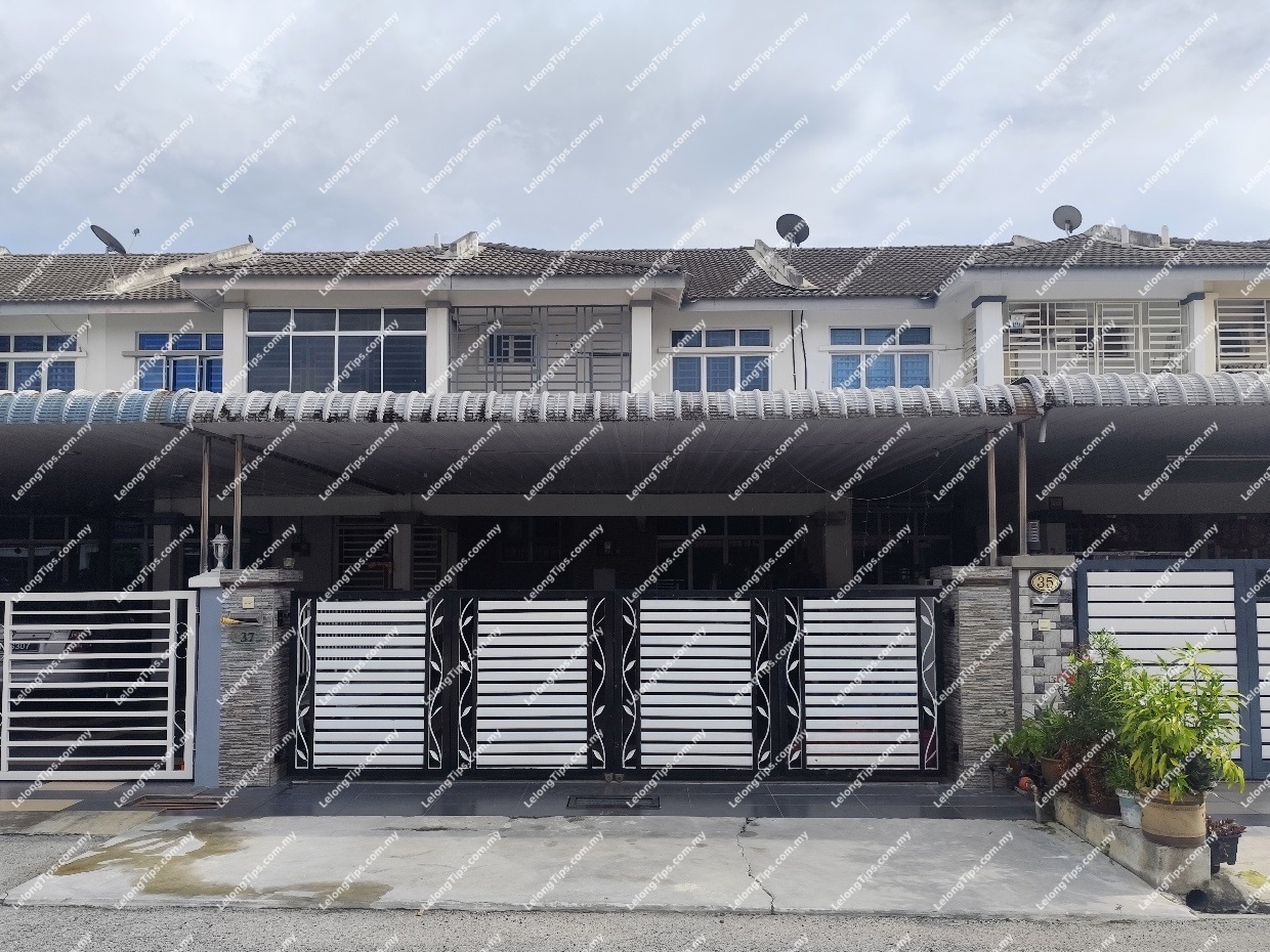 Auction 2 Storey Terrace House in Taman Putri Gunung Penang for RM320000