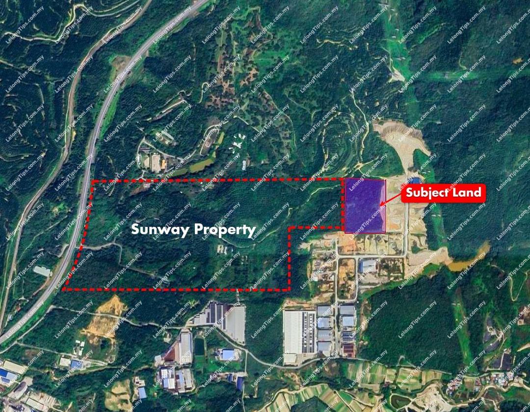Industrial Land in Selangor with land office approval for conversion to industrial land on date 5/9/2024. Golden Opportunity! Adjacent to the 344.6-acre Sunway Industrial Park