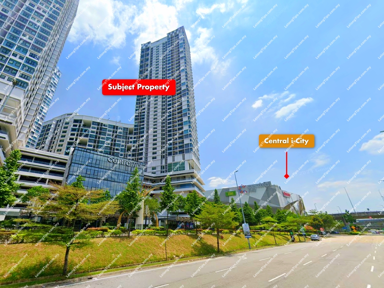 [Right next to Central I-City] SOHO [9 min to UNISEL Shah Alam & Padang Jawa KTM Station]