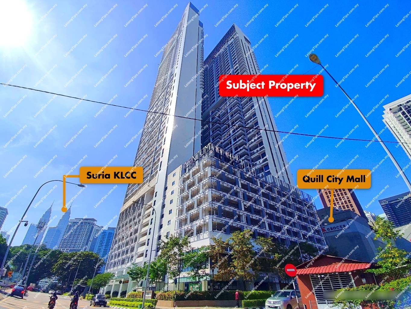 [Dual Key; Vacant Unit] Small Office Home Office (SOHO) with balcony [Doorstep to Quill City Mall & linked to the Medan Tuanku Monorail Station; 6 min to Suria KLCC]