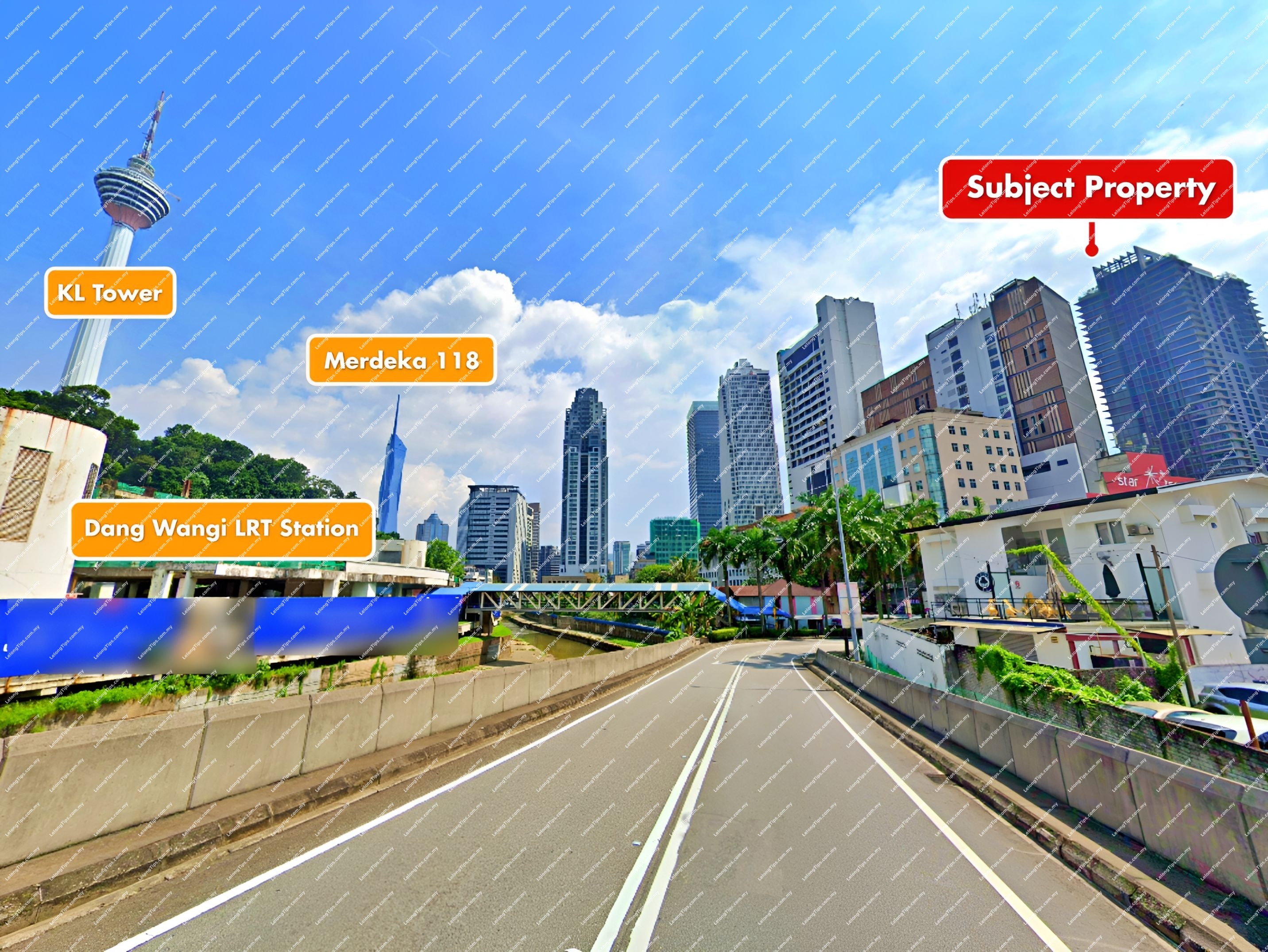 Walking distance to Medan Tuanku Monorel Station & Dang Wangi LRT Station Service Apartment Effortlessly accessible Jalan Sultan Ismail, Jalan Kuching, AKLEH, DUKE & SMART Tunnel