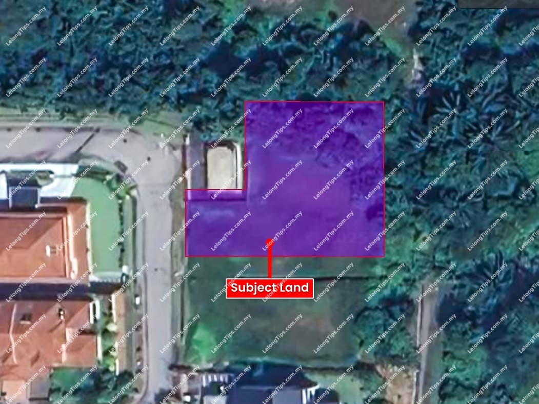 [Rear boundary opens to serene golf-course view; next to Shah Alam Golf Club (KGSAAS)] Exclusive Vacant Bungalow Land [Flat terrain and wide frontage-ideal for custom bungalow design]