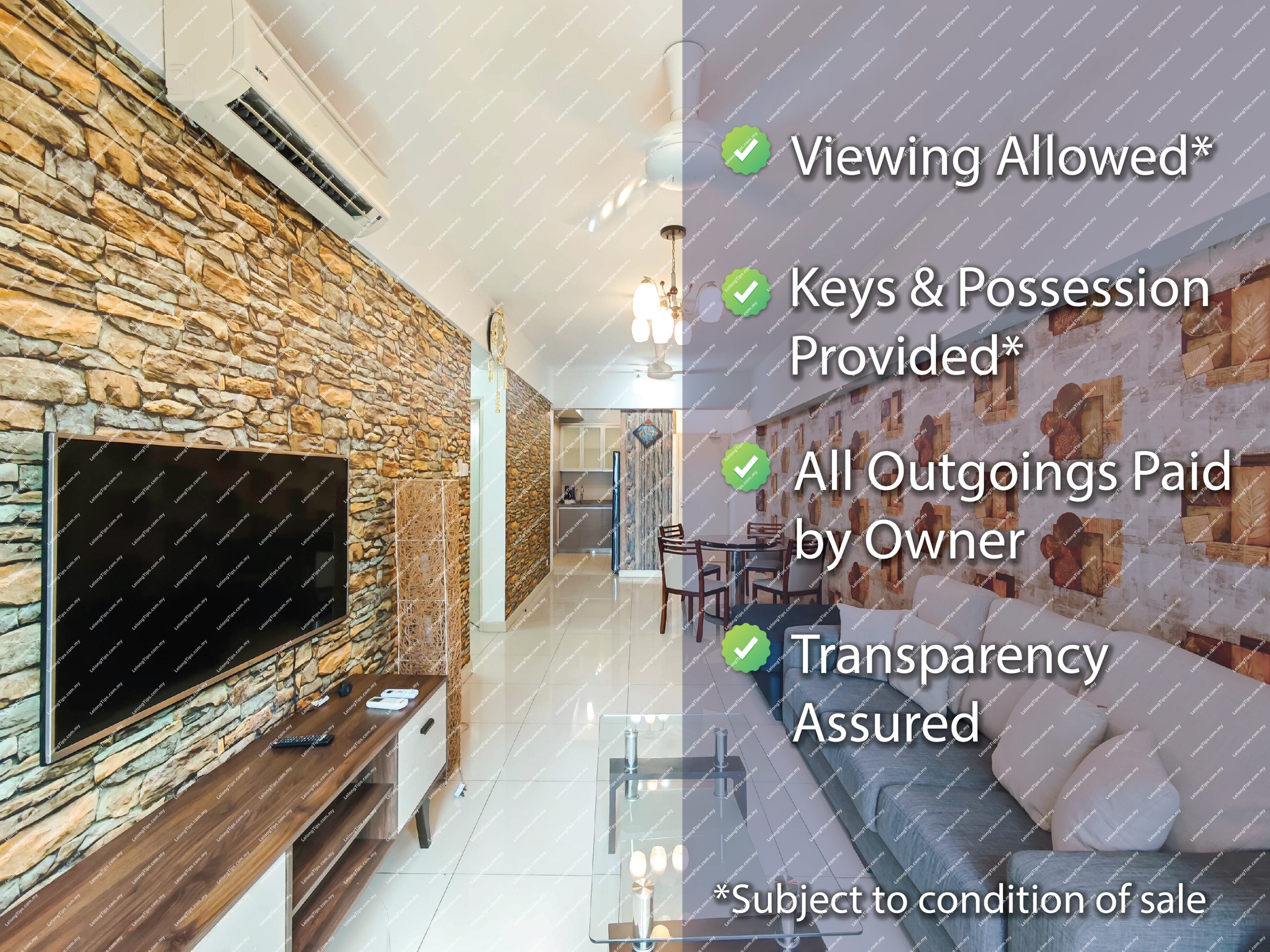 [Mid-density serviced residence with modern facilities] Tiara Mutiara Service Apartment [7 min to KTM Petaling Station]