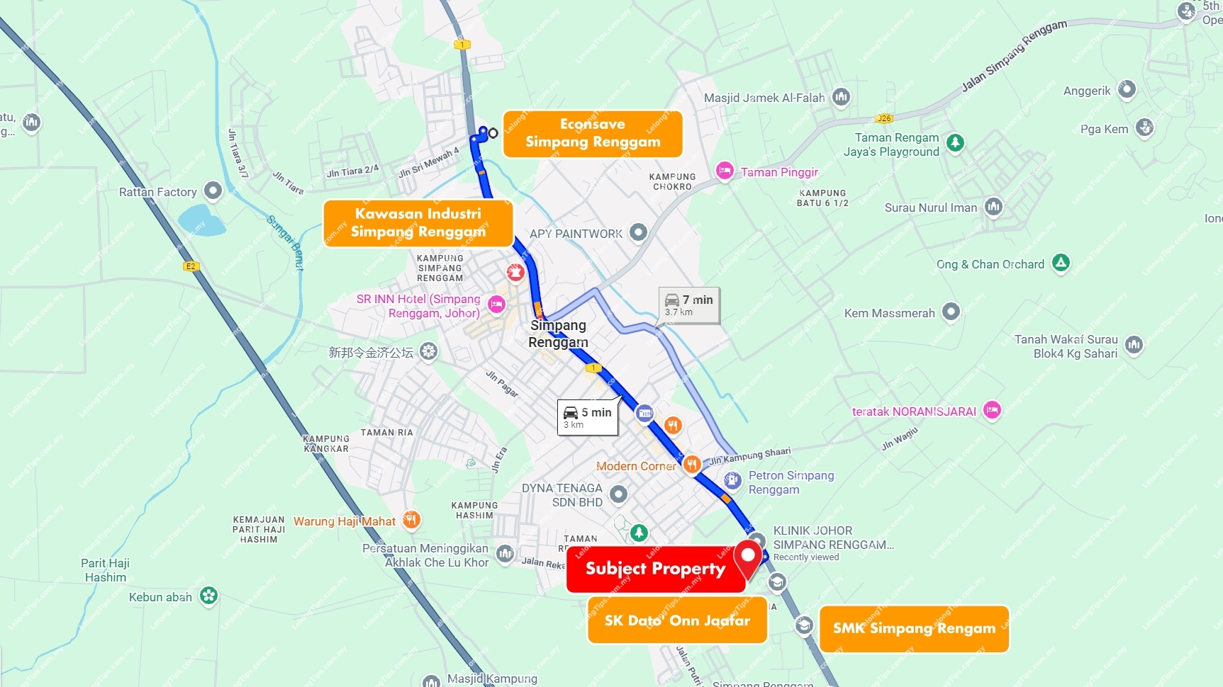 1 Storey Semi Detached House