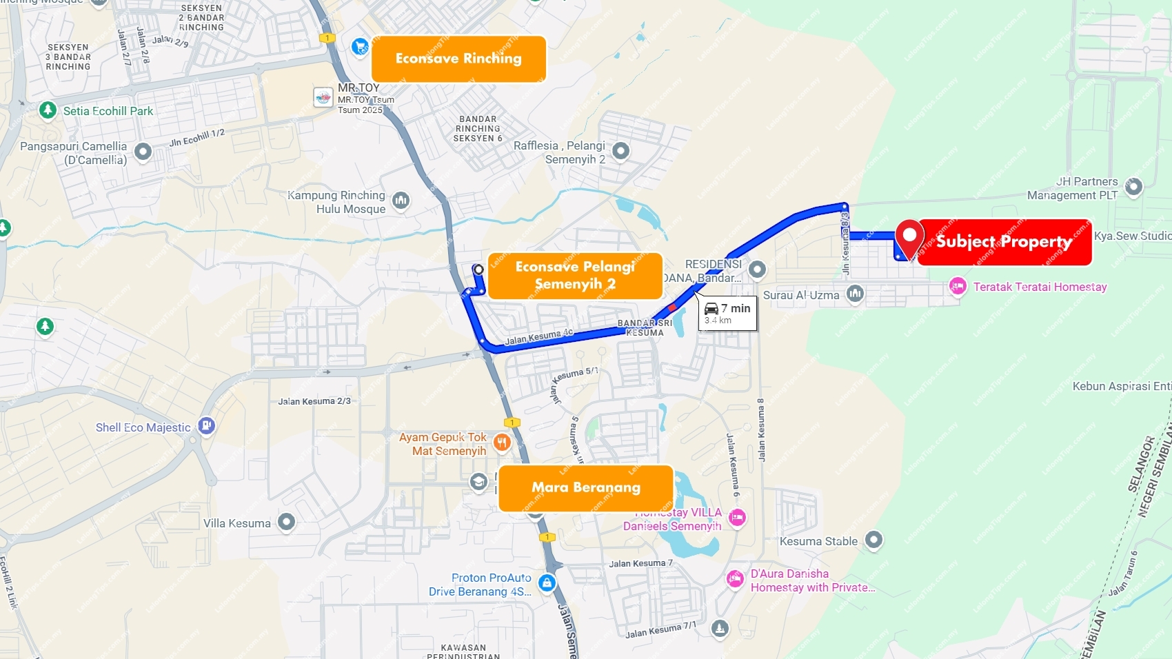 2 Storey Terrace House