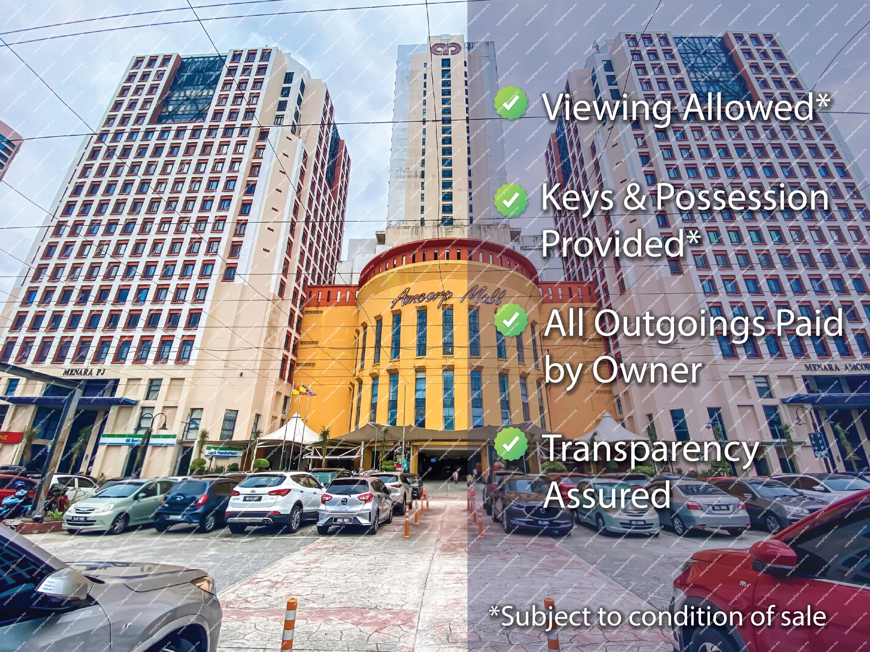 [Premium Corner Location – Available Now] Shop Office [Walk to LRT Taman Jaya station]