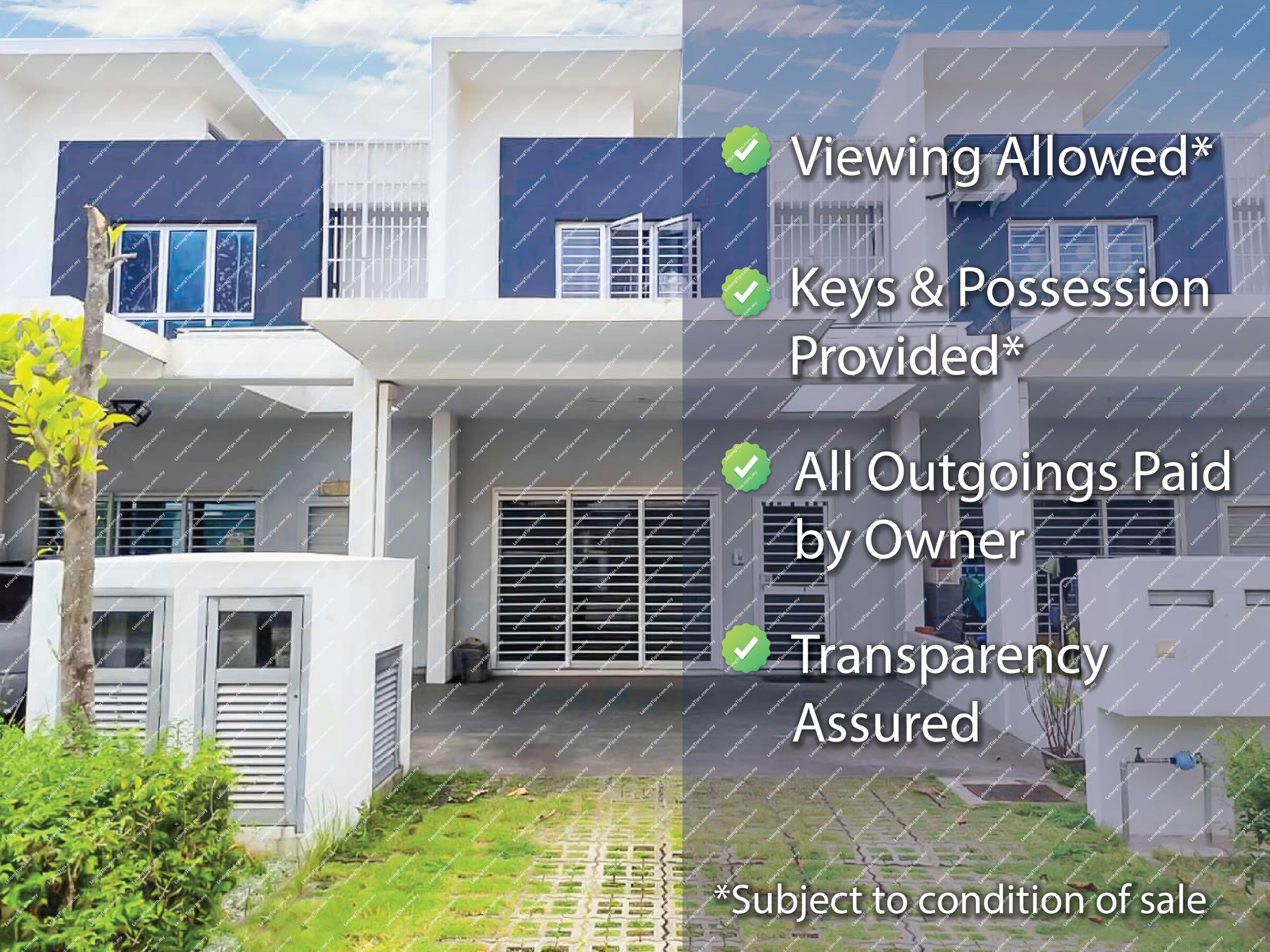 [Gated & Guarded community] 2 Storey Link House [10 min to DPULZE Shopping Centre]