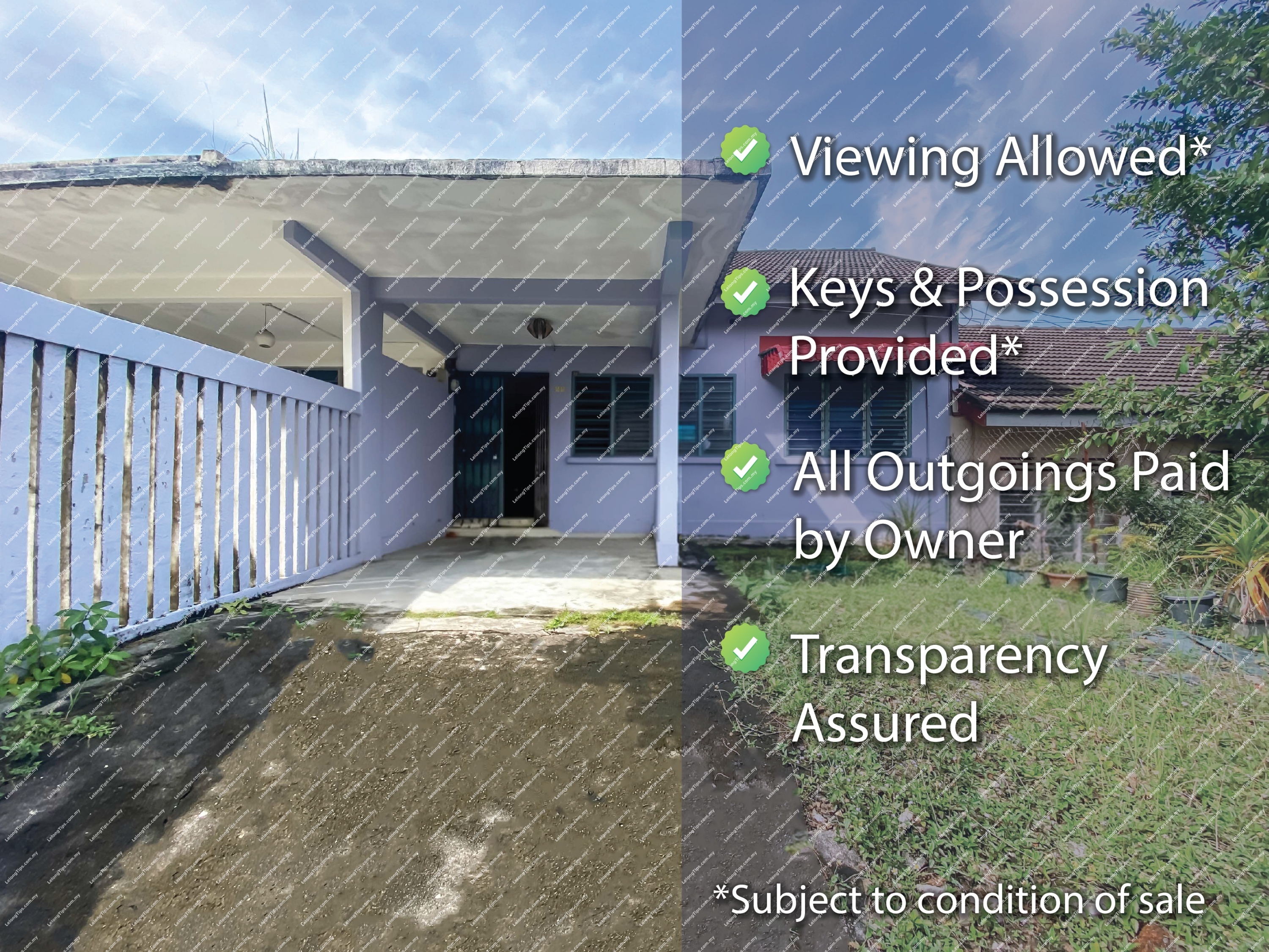 [Secure Up To 5% Returns in PJ New Town City] 1 Storey Terrace House