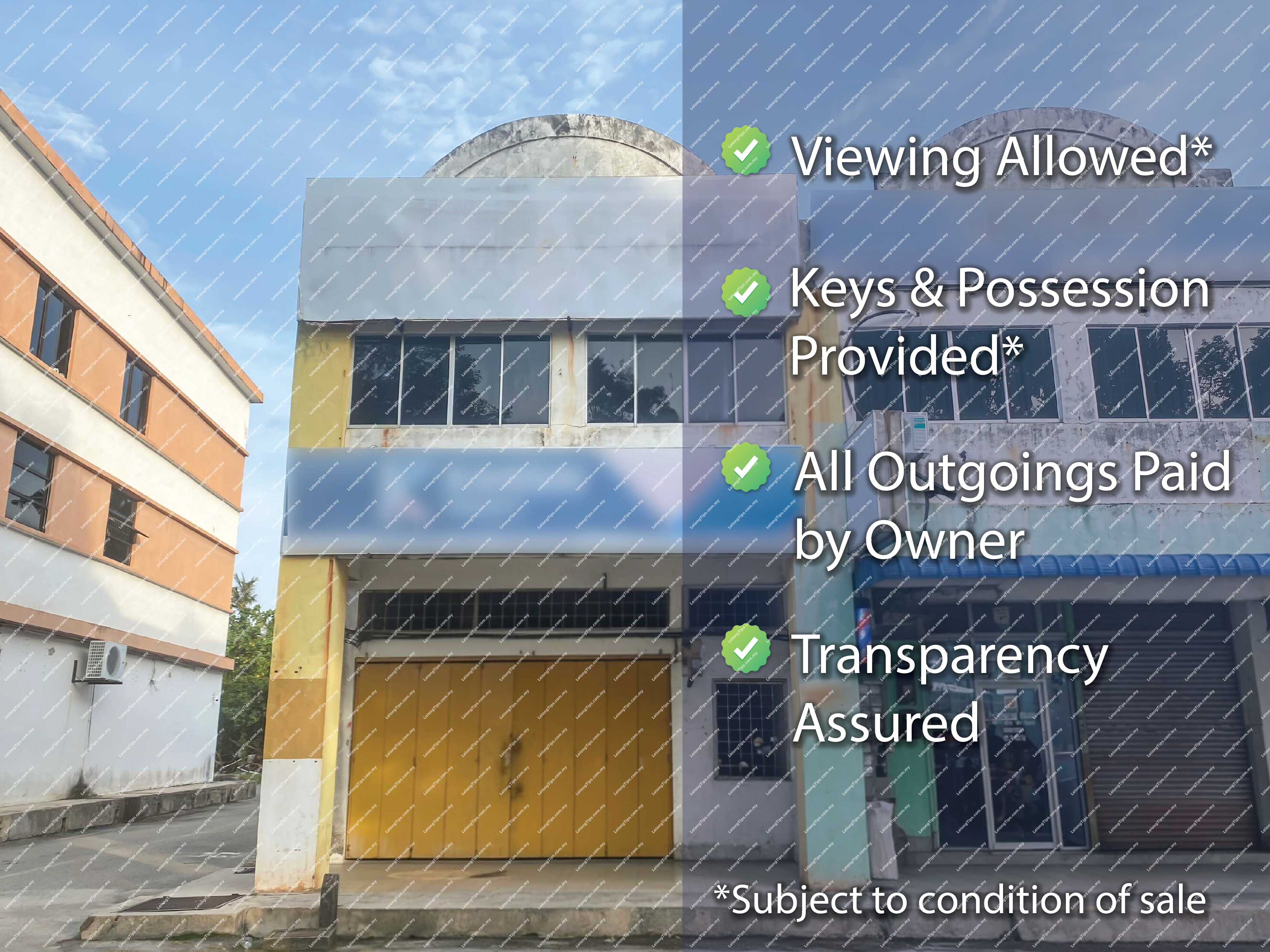 [High-Traffic Area for Potential Visible; Commercial Anchors Area] 2 Storey Shop [Industrial Access and City Access]