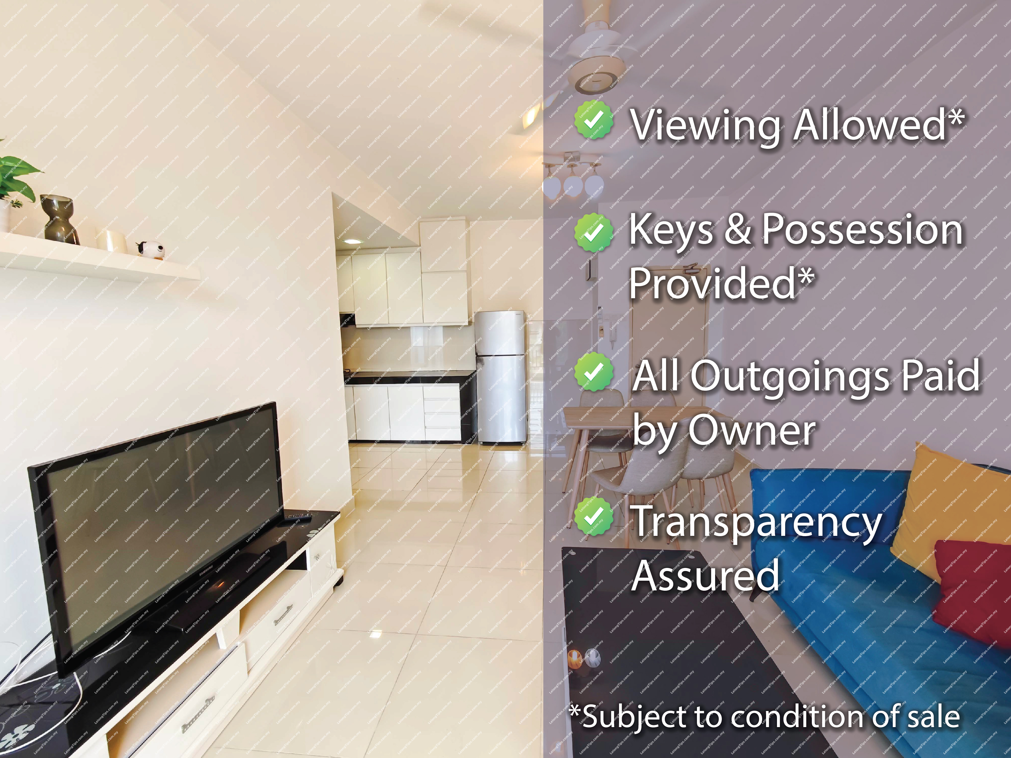 [ROI up to 6%] Service Apartment [4 min to AEON Mall Cheras Selatan & Econsave Balakong]