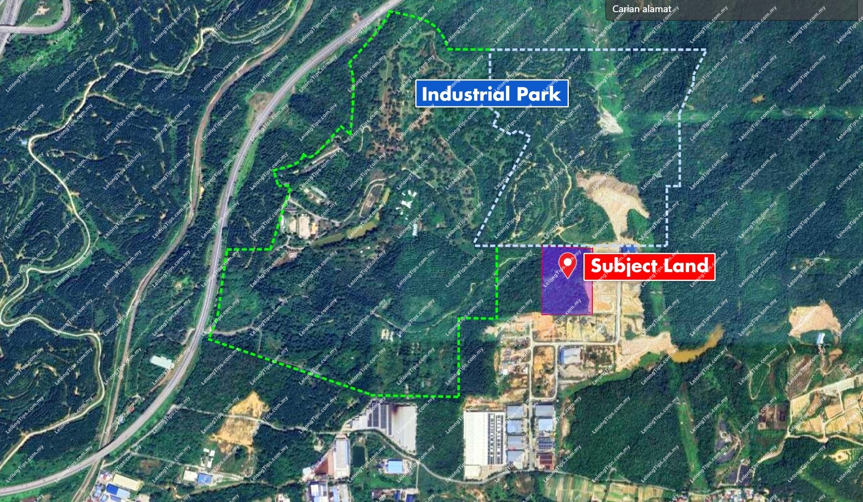Industrial Land in Selangor with land office approval for conversion to industrial land on date 5/9/2024. Golden Opportunity! Adjacent to the 344.6-acre Sunway Industrial Park