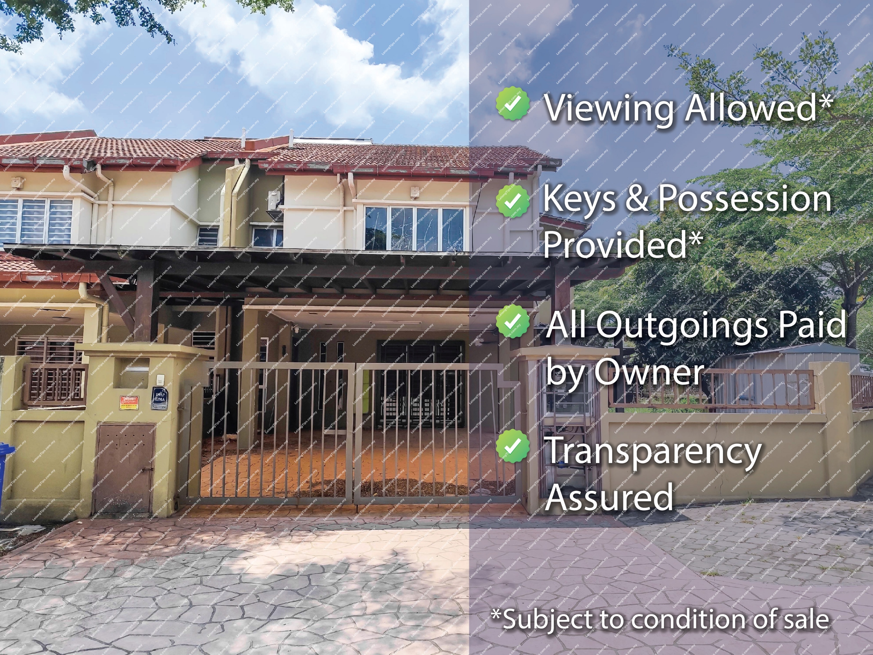 [Gated and Guarded Community] Renovated 2 Storey Terrace House [8 min to Central i-City]