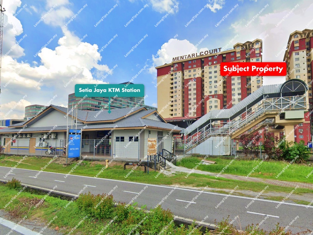 [Conveniently situated behind Setia Jaya KTM Station, within walking distance] Apartment [8 min to Sunway Pyramid and Sunway Lagoon]