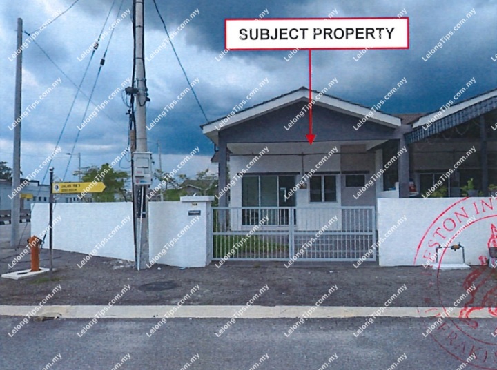 1 Storey Terrace House